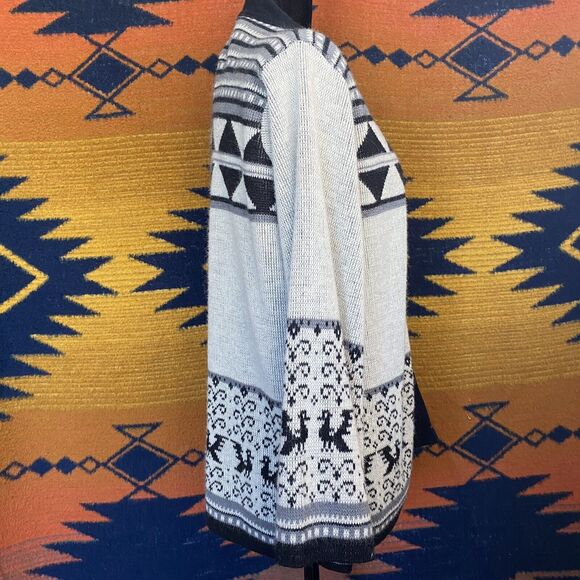 Vintage Billie Jo Winter Open Cardigan Sweater. S/M. USA. Early 80’s. Kimono. - Picture 2 of 13